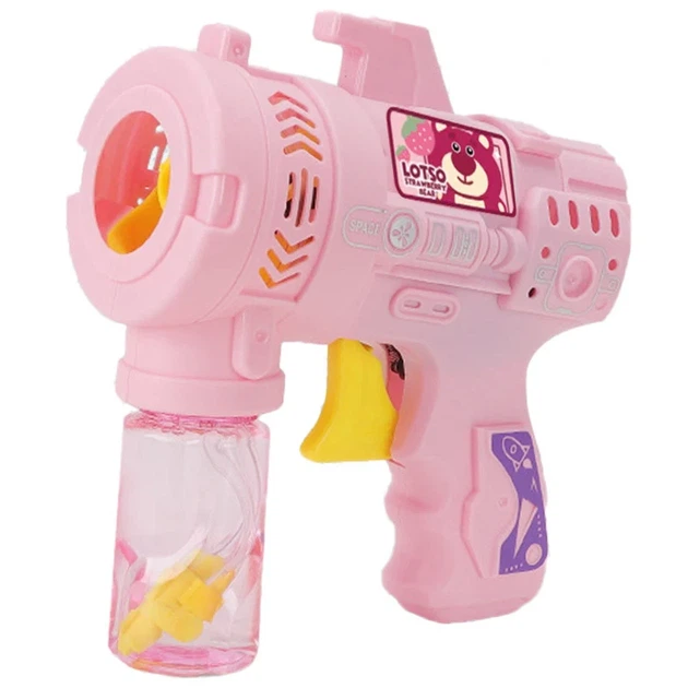 Пистолет с мыльными пузырями Bear Heroes Bubble Gun с бутылочкой 50 мл - Фото 1 Пистолет с мыльными пузырями Bear Heroes Bubble Gun с бутылочкой 50 мл - изображение 1