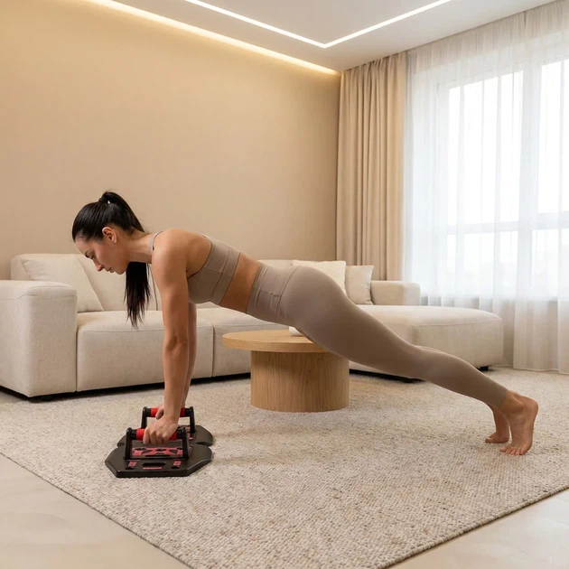 Багатофункціональна дошка для тренувань з еспандерами Gymtek FlexBoard G-42913 Рожево-чорна (5905884429136) - Фото 12 Багатофункціональна дошка для тренувань з еспандерами Gymtek FlexBoard G-42913 Рожево-чорна (5905884429136) - зображення 12