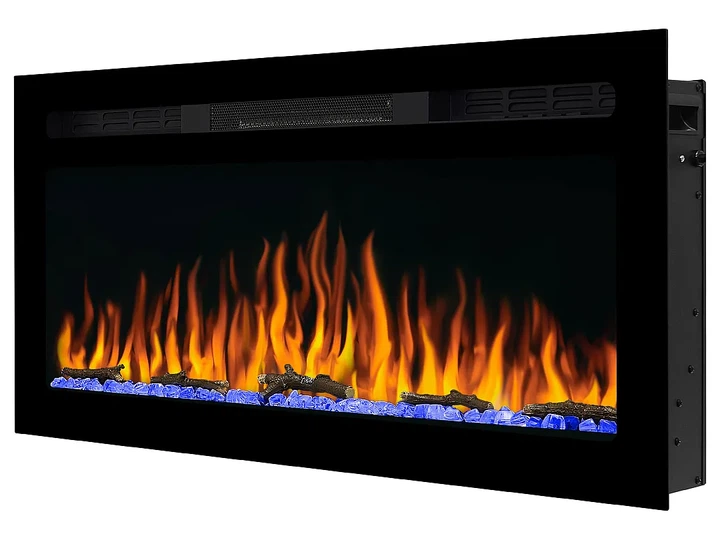 Электрокамин ArtiFlame AF37WR настенный встраиваемый 3D визуализации пламени со звуком с обогревом - изображение 4
