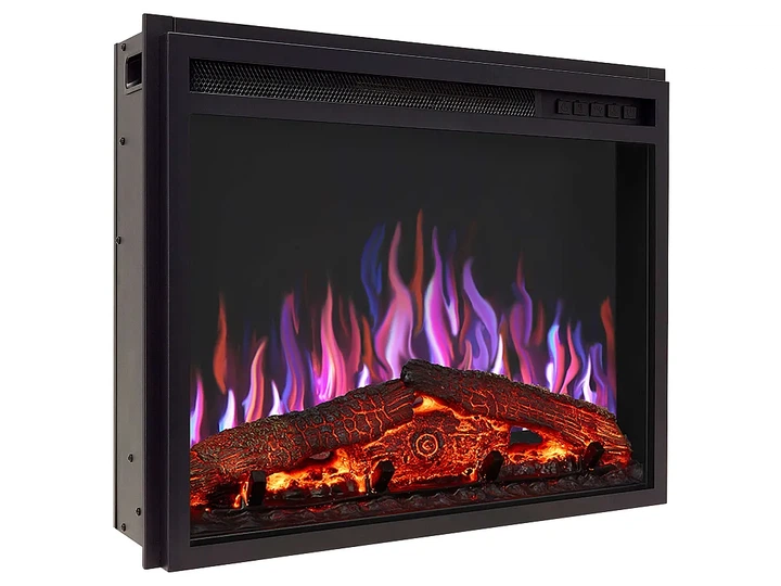 Электрокамин ArtiFlame AF24 Multicolor 3D визуализации пламени 3 цвета со звуком потрескивания дров с обогревом - изображение 2