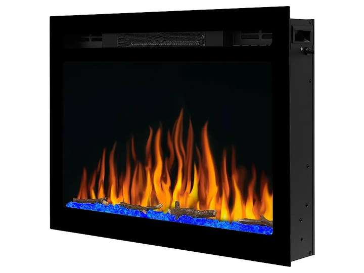 Электрокамин ArtiFlame AF27WR настенный встраиваемый 3D визуализации пламени со звуком с обогревом - изображение 4