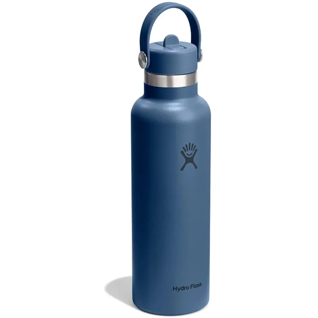 Термочашка Hydro Flask 600 ml Standard Flex Straw Cap Синий - изображение 2