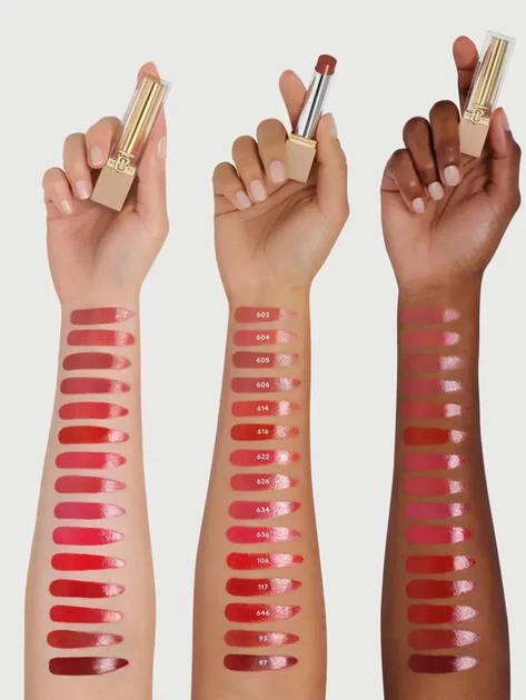 Увлажняющая помада-бальзам Burberry Brit Shine Lipstick No. 605 Kensington Crush 3.4 г - изображение 7