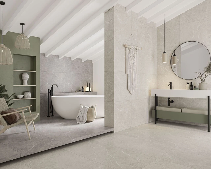Керамогранітна плитка Sunnydust Light Beige RECT 598x598 Paradyz - изображение 3