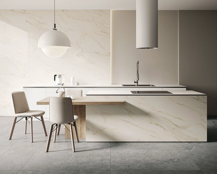 Керамогранітна плитка Horizon Gold RECT 600x1200 Paradyz - изображение 3