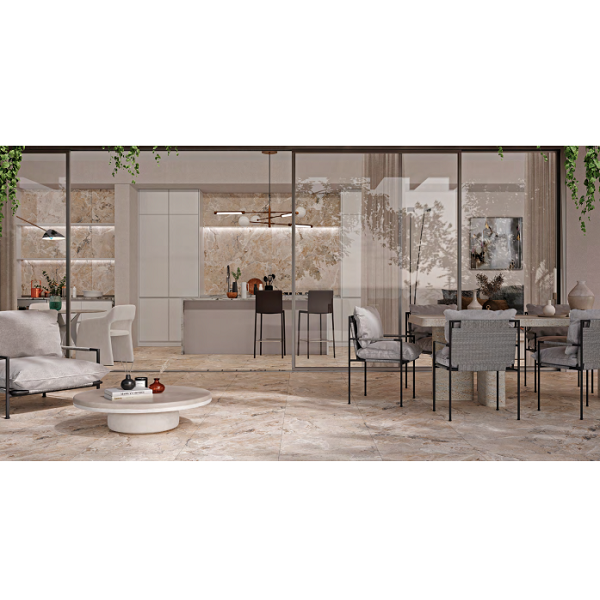 Керамогранітна плитка Cersanit Pulsar Beige Matt Rect 60x120 - изображение 2