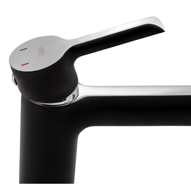 Змішувач для раковини Grand QTGRABCR001F Black Matt Qtap - зображення 3