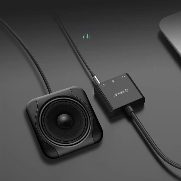 Внешняя звуковая карта Orico SKT3 USB-A Black (6942227180650) - изображение 8