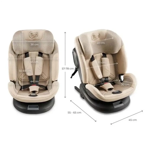 Автокрісло Kinderkraft Xpedition 3 i-Size 360 Beige (KCXPED03BEG0000) (5902533926794) Kinderkraft 5902533926794 1056714 - зображення 10