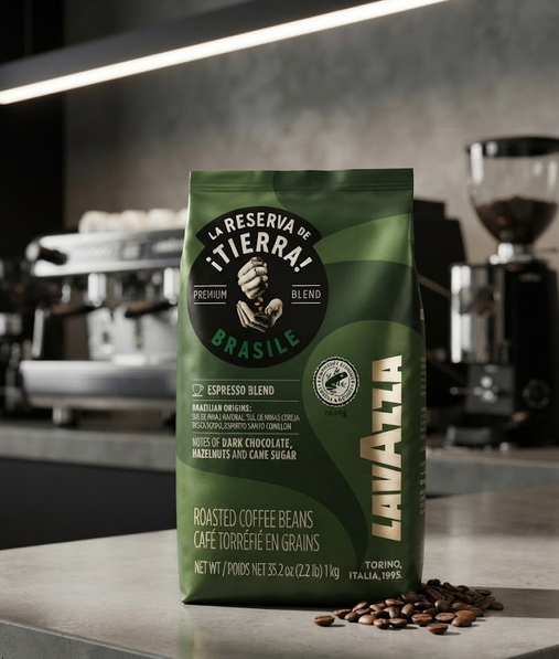 Кава в зернах Lavazza Tierra Brasile Green 1 кг купаж 70 відсотків арабіка 30 відсотків робуста середнє обсмажування - Фото 6 Кава в зернах Lavazza Tierra Brasile Green 1 кг купаж 70 відсотків арабіка 30 відсотків робуста середнє обсмажування - зображення 6