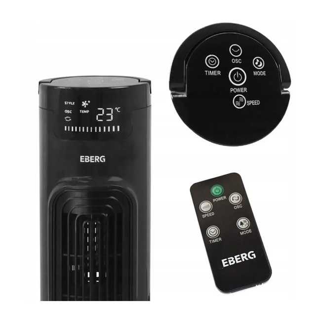 Колонный вентилятор EBERG AIRO 85, 50 Вт - изображение 5