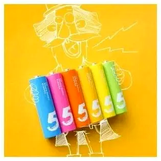 Батарейки Xiaomi Rainbow AA лужні елементи живлення для пультів іграшок і ґаджетів 10 штук - зображення 2