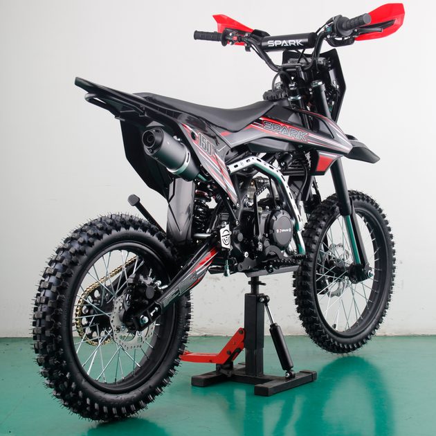 Мотоцикл Spark Pit bike SP150P-2 (Чорний з червоним) - Фото 2 Мотоцикл Spark Pit bike SP150P-2 (Чорний з червоним) - зображення 2