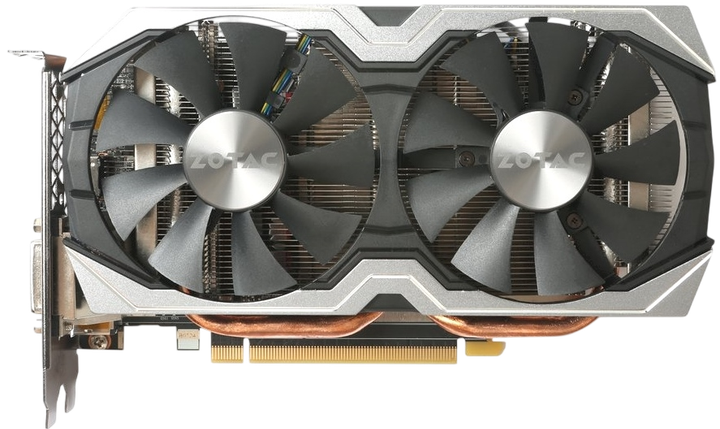 Видеокарта GeForce GTX 1060 6GB Zotac AMP! Edition (ZT-P10600B-10M) Б/У - Фото 2 Видеокарта GeForce GTX 1060 6GB Zotac AMP! Edition (ZT-P10600B-10M) Б/У - изображение 2