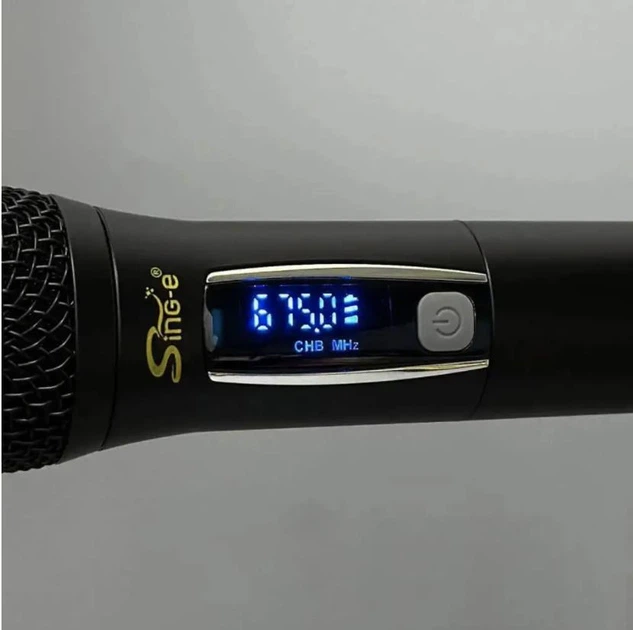 Комплект из 2 беспроводных микрофонов Sing-e ZQS-2M502 для караоке и выступлений - изображение 4