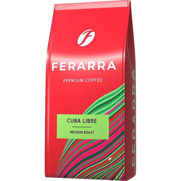 Кава зерно FERARRA куба лібре 1кг - Фото 1 Кава зерно FERARRA куба лібре 1кг - изображение 1