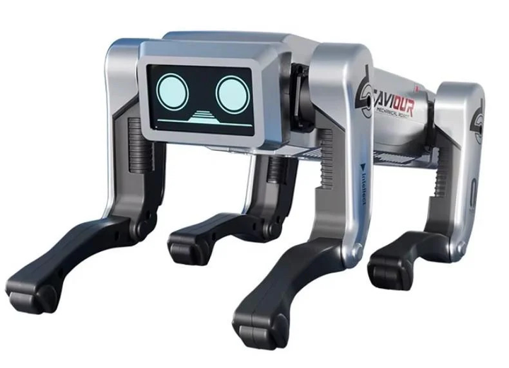 Робот-собака интерактивный AI Robot на радиоуправлении, программируемый аккумуляторный робот-игрушка - Фото 5 Робот-собака интерактивный AI Robot на радиоуправлении, программируемый аккумуляторный робот-игрушка - изображение 5