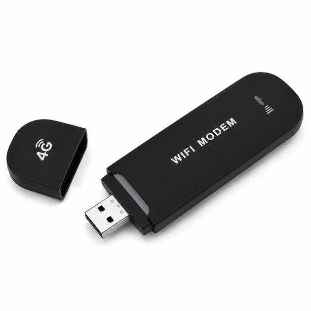 Wi-Fi маршрутизатор 4G USB беспроводной модем с поддержкой SIM карты, мобильный интернет-роутер для ноутбука, ПК - изображение 3