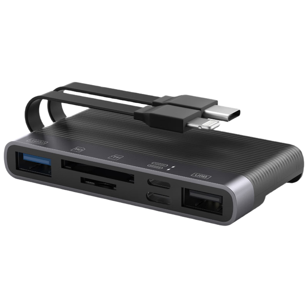 Багатофункціональний кард-рідер LinkStone USB 3.2 OTG для телефону та комп'ютера, сумісний з SD-картами пам'яті камери, USB-флеш-накопичувачами, високошвидкісним Huawei Type-C, планшетом Apple iPad, TF-кард-рідером 3-в-1 - Фото 4 Багатофункціональний кард-рідер LinkStone USB 3.2 OTG для телефону та комп'ютера, сумісний з SD-картами пам'яті камери, USB-флеш-накопичувачами, високошвидкісним Huawei Type-C, планшетом Apple iPad, TF-кард-рідером 3-в-1 - зображення 4