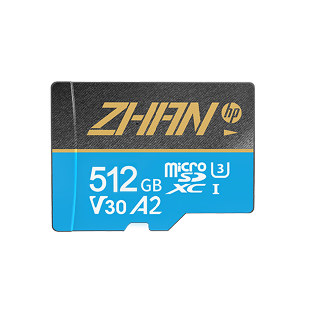 Карта пам'яті HP 512 ГБ TF MicroSD, сумісна з екшн-камерою DJI Pocket 3 Action 4, карта пам'яті Insta360 U3A2V30 - зображення 5
