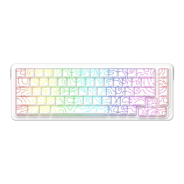 Клавиатура REDRAGON M68 PRO магнитная игровая с настройкой хода, белая - изображение 4