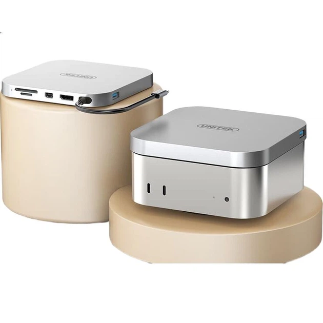Адаптер UNITEK для Mac mini M4 с DP 4K 60 Гц и USB 3.0 - изображение 2