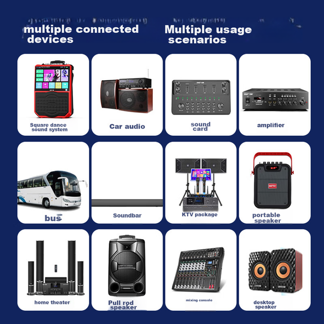 Микрофон Soaiy SA-WD6 беспроводной Bluetooth с защитой от свиста - изображение 10