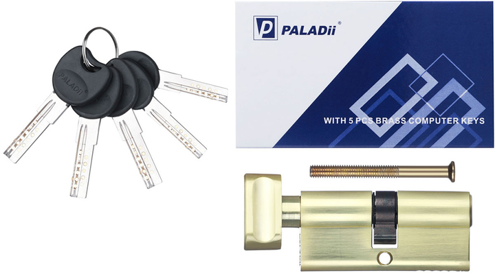 Циліндр Paladii 60 мм T (30 x 30) Жовтий (ПЦ125) - зображення 2