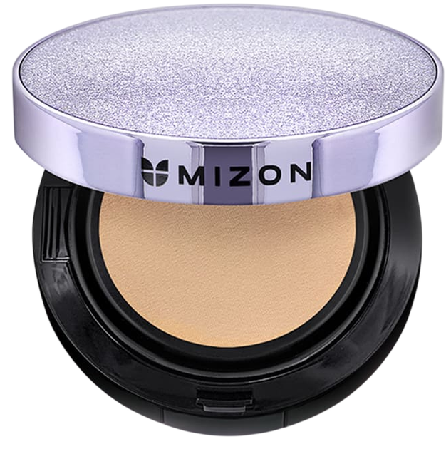Podkład do twarzy Mizon Vegan Collagen Cushion SPF 38 PA++ 23 Sand Beige z wkładem wymiennym 2 x 15 g (8809663754723) - Zdjęcie 1 Podkład do twarzy Mizon Vegan Collagen Cushion SPF 38 PA++ 23 Sand Beige z wkładem wymiennym 2 x 15 g (8809663754723) - obraz 1