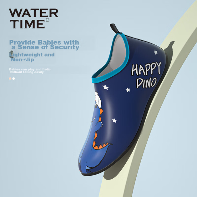 WATERTIME / Пляжная обувь Shuichuan для детей, мальчиков и девочек, для дайвинга, прогулок по пляжу, хождения по воде, отслеживания ручьев, нескользящая, устойчивая к порезам, синий динозавр, размер 5XS - Фото 9 WATERTIME / Пляжная обувь Shuichuan для детей, мальчиков и девочек, для дайвинга, прогулок по пляжу, хождения по воде, отслеживания ручьев, нескользящая, устойчивая к порезам, синий динозавр, размер 5XS - изображение 9
