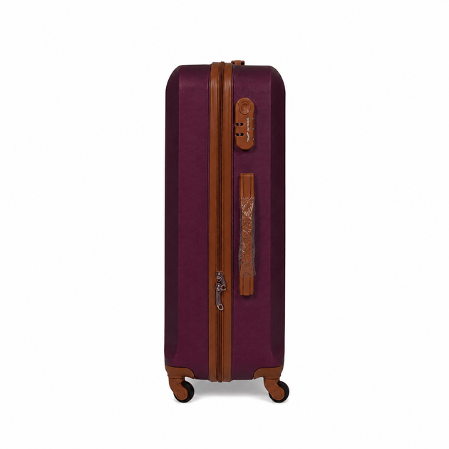 Валіза з ABS пластику Wings GDW01 середня 63л бордова (GDW01-M-Burgundy) - зображення 3