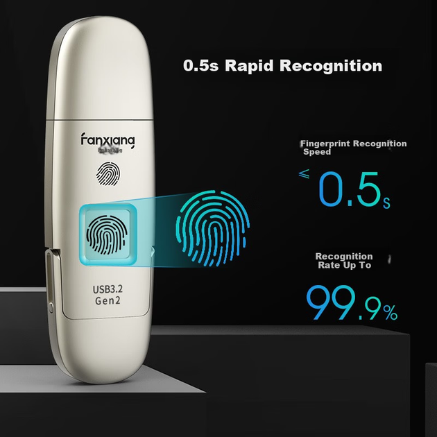 Флеш память USB Fanxiang FP651 512GB Silver - Фото 4 Флеш память USB Fanxiang FP651 512GB Silver - изображение 4