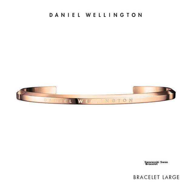 Браслет DanielWellington DW для жінок, класичний великий браслет із рожевого золота у стилі пари DW001, подарунок на день народження для дівчаток - зображення 10