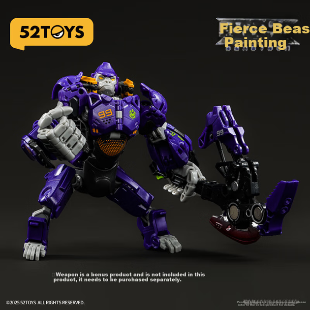 Игрушка-трансформер 52TOYS Mengshou Xiaochuoxing Jojo 2.0, меха, для детей от 14 лет - изображение 8