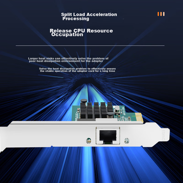 Мережева карта EB-LINK на чипі BCM 5751 гігабітна PCI-E однопортова з підтримкою PXE - зображення 7
