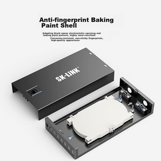 Оптична патч-панель SK-LINK SK-GXH8SM-SC 8-портова - зображення 5