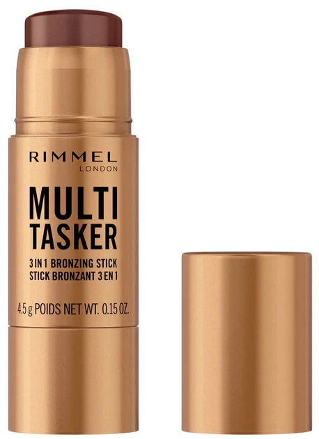 Бронзатор для обличчя Rimmel Multi Tasker 3 в 1 у стіку 004 Deep 4.5 г (3616306161726) - Фото 1 Бронзатор для обличчя Rimmel Multi Tasker 3 в 1 у стіку 004 Deep 4.5 г (3616306161726) - зображення 1