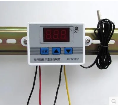 Терморегулятор цифровой XH-W3001 220В (-50...+110) с порогом включения в 0.1 градус - изображение 3