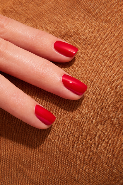 Набор для маникюра Manucurist Green System Poppy Red + База Base Coat + Топ покрытия Top Coat Sunshine + обезжириватель Nail Degreaser + капли для сушки Drying Drops французский классический красный - изображение 5