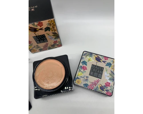 Кушон для обличчя houmai cushion (bb-крем, пудра, консилер) 20 грамів натуральний беж - зображення 4