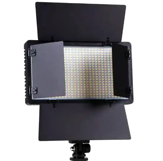 LED лампа квадратная E600 черная для освещения помещений с дистанционным управлением и светодиодами SMD - изображение 3