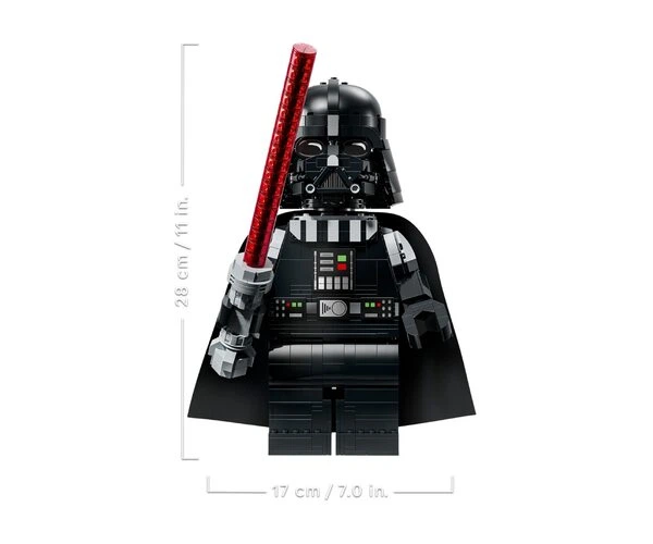 Конструктор LEGO Star Wars Збільшена мініфігурка Дарта Вейдера (75461) - изображение 5