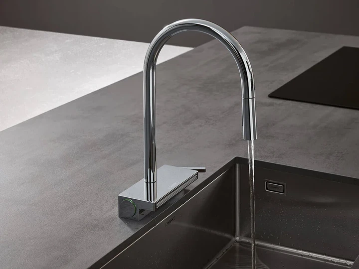 Hansgrohe Aquno Select 170 3jet Кухонный смеситель, хром (73831000) - изображение 2
