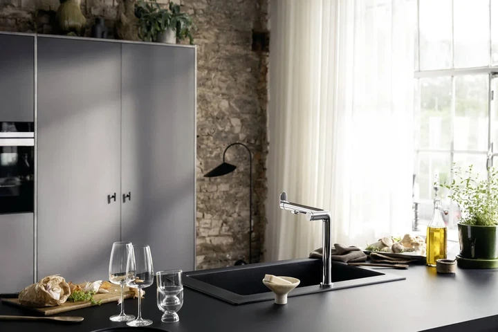 Hansgrohe Aqittura M91 FilterSystem 240 Смеситель, хром (76802000) - изображение 3