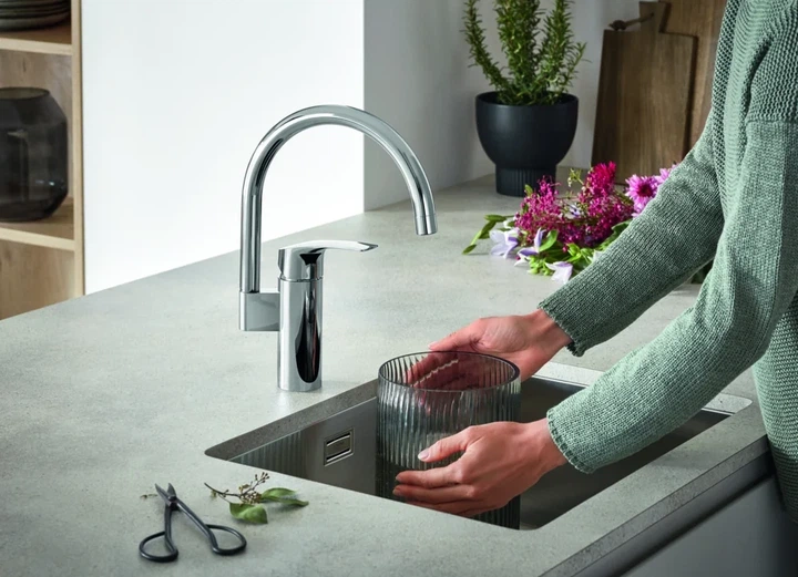Grohe Eurosmart New Змішувач для кухні, хром (33202003) - зображення 7