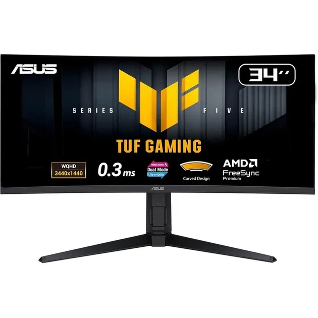 Монітор Asus 34" TUF Gaming VG34WQL5A - Фото 1 Монітор Asus 34" TUF Gaming VG34WQL5A - зображення 1