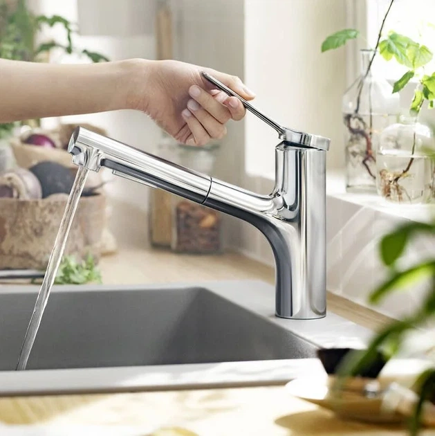 Hansgrohe Zesis M33 150 2jet Смеситель для кухни, хром (74800000) - изображение 3