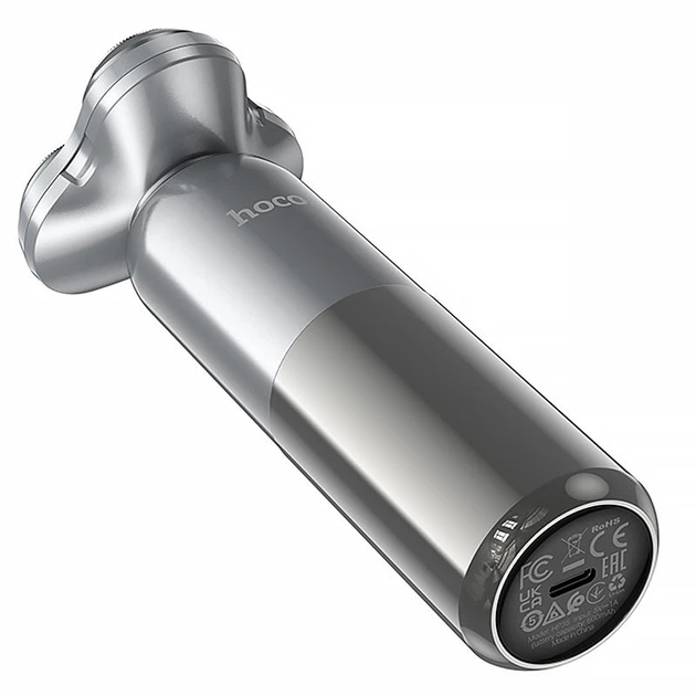 Портативная электробритва HP35 Induction three-blade Gray Hoco 000350715 - Фото 2 Портативная электробритва HP35 Induction three-blade Gray Hoco 000350715 - изображение 2