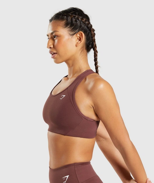 Спортивный топ Gymshark b2a7cc68 XL коричневый (100014240) - Фото 3 Спортивный топ Gymshark b2a7cc68 XL коричневый (100014240) - изображение 3