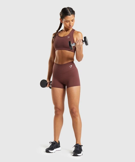 Спортивный топ Gymshark b2a7cc68 XL коричневый (100014240) - Фото 4 Спортивный топ Gymshark b2a7cc68 XL коричневый (100014240) - изображение 4